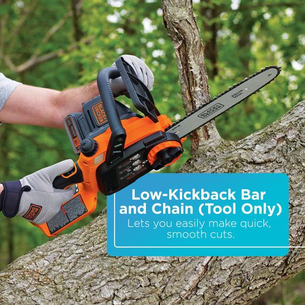 Black Decker 20V MAX* Lithium 10 In. Chainsaw - Battery And Charger Not Included