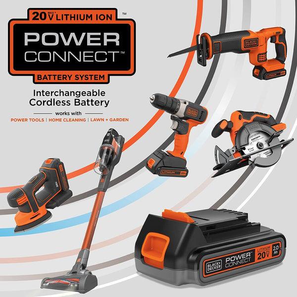 Black Decker 20V MAX* Lithium 12 Inch 3-in-1 Compact Mower