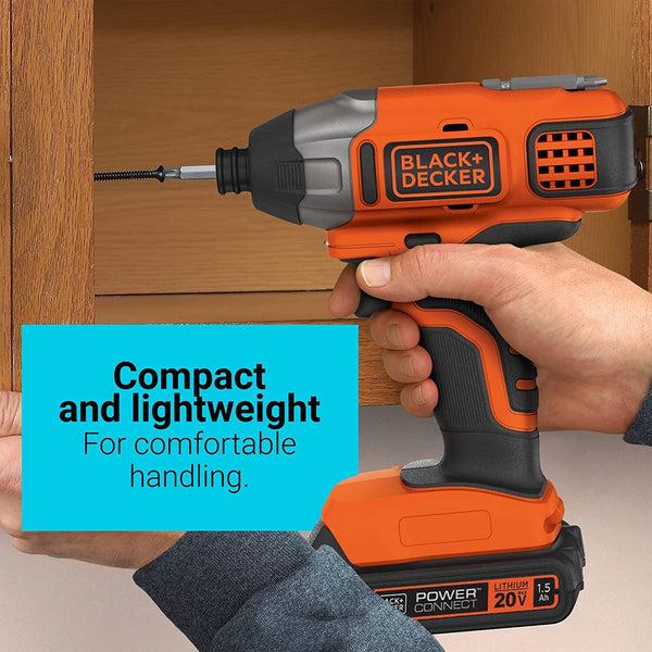 Black Decker 20V MAX* Lithium Impact Driver - Battery And Charger Not Included