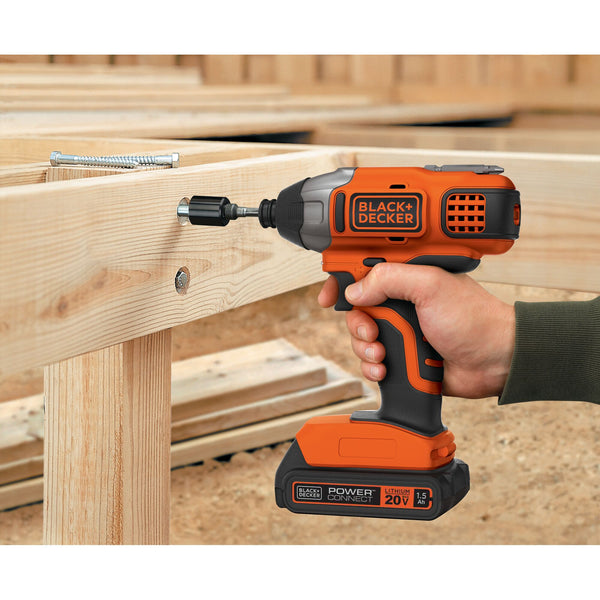 black decker 20V MAX* Lithium Impact Driver - Battery and Charger Not Included