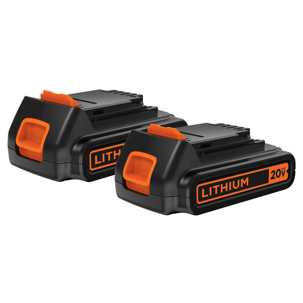 black decker 20V MAX* POWERCONNECT™ 1.5 Ah Battery 2-Pack