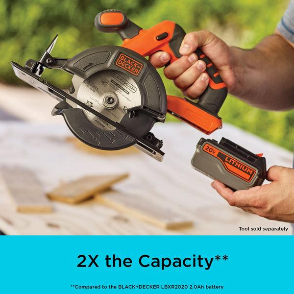 Black Decker 20V MAX* POWERCONNECT™ 4.0 Ah Battery