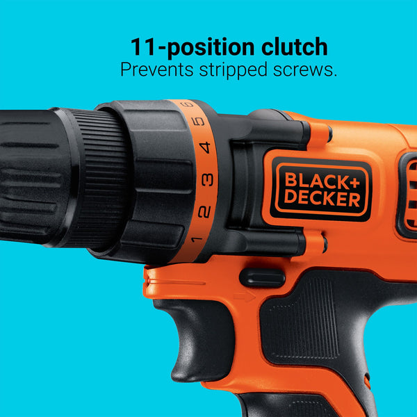 Black Decker 20V MAX* POWERCONNECT™ Cordless Drill/Driver + Circular Saw Combo Kit