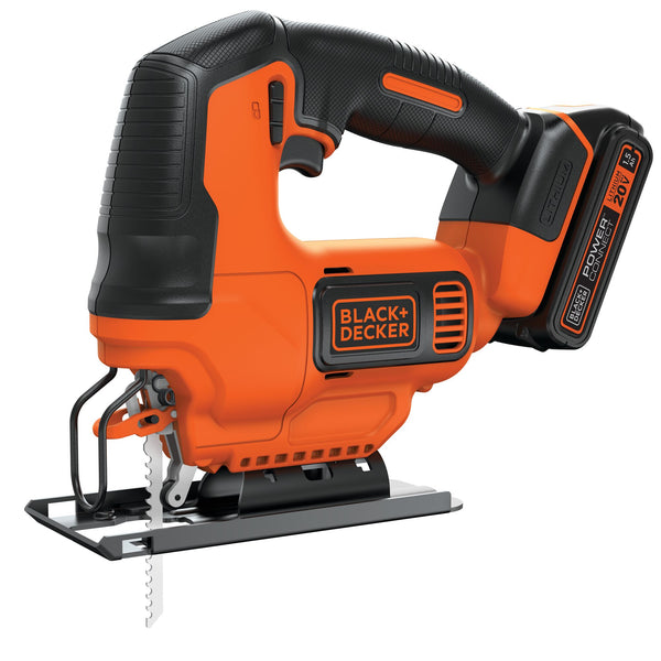 Black Decker 20V MAX* POWERCONNECT™ Cordless Variable Speed Jigsaw Kit