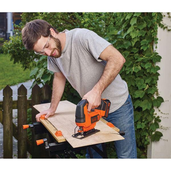 black decker 20V MAX* POWERCONNECT™ Cordless Variable Speed Jigsaw (Tool Only)