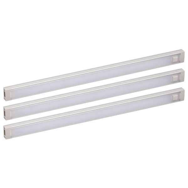 Black Decker 3-Bar Led Under Cabinet Lighting Kit Natural Daylight 12"