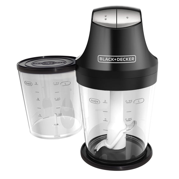 black decker 3 Cup Ergo Chopper With Two Nestable Bowls