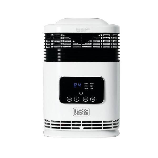 Black Decker 360˚ Surround Heater With Digital Display