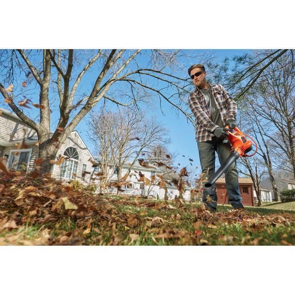 black decker 3in1 VACPACK 12 Amp Leaf Blower Vacuum and Mulcher