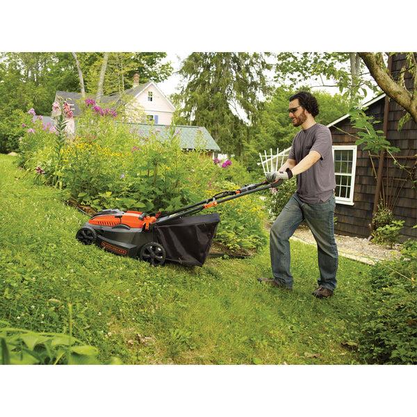 black decker 40V MAX* Cordless Lawn Mower with Battery and Charger Included