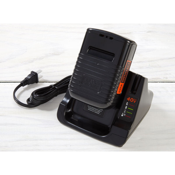 Black Decker 40V MAX* Leaf Blower/Leaf Vacuum Kit Cordless