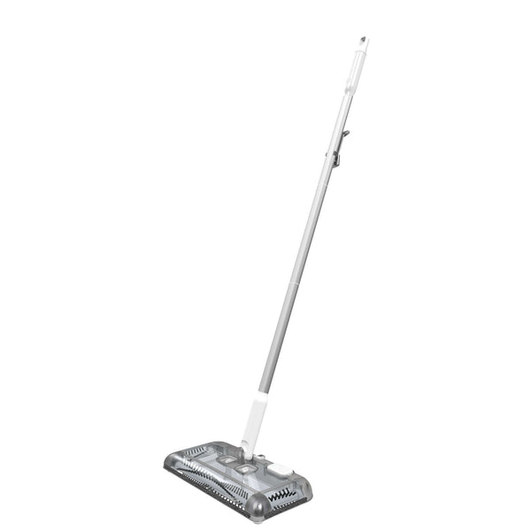 Black Decker 50 Minute Powered Floor Sweeper - Powder White