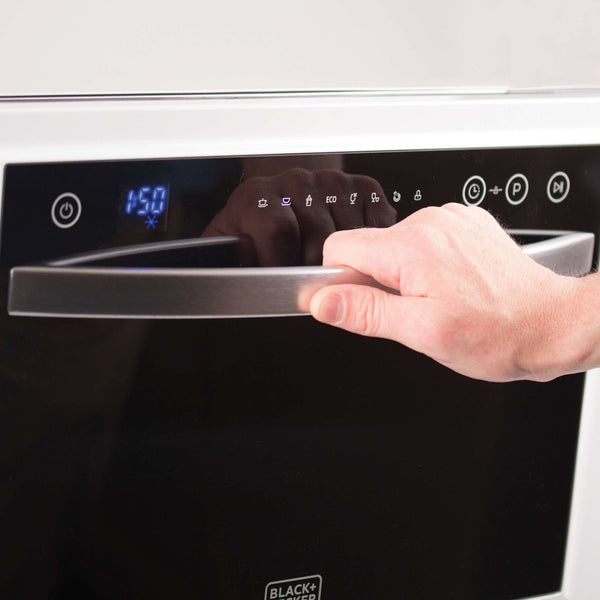 Black Decker 6 Place Setting Compact Countertop Dishwasher