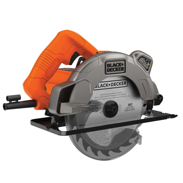Black Decker 7-1/4-Inch Circular Saw With Laser 13-Amp