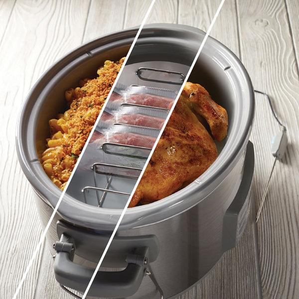 Black Decker 7-Quart Digital Slow Cooker With Temperature Probe + Precision Sous-Vide