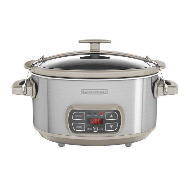 black decker 7-Quart Locking Lid Digital Slow Cooker