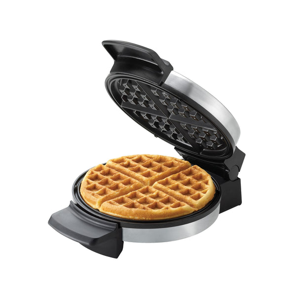 Black Decker Belgian Waffle Maker; Stainless Steel; Pack Of 1; Silver