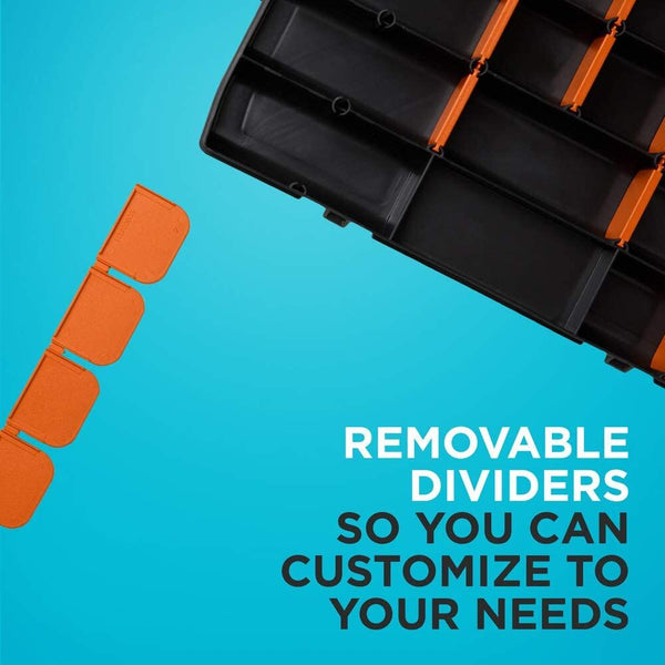 Black Decker Beyond By BLACK+DECKER™ Plastic Organizer Box With Dividers