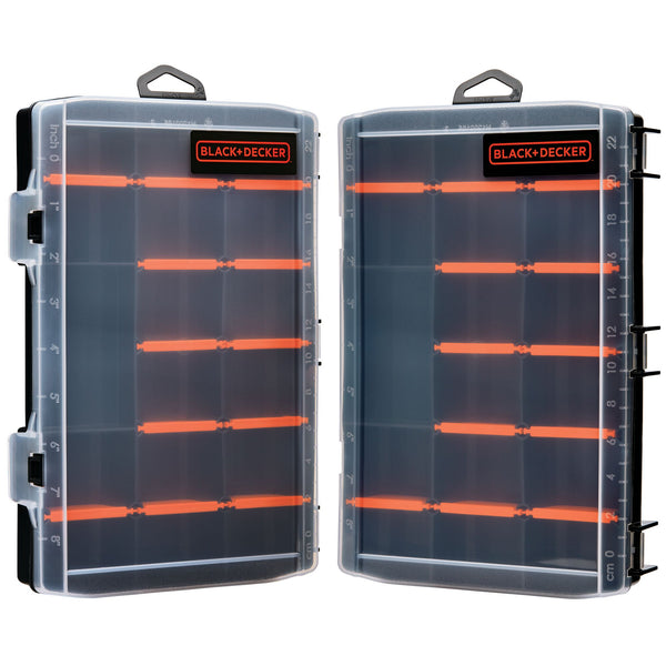Black Decker Beyond By BLACK+DECKER™ Small Parts Organizer Box With Dividers