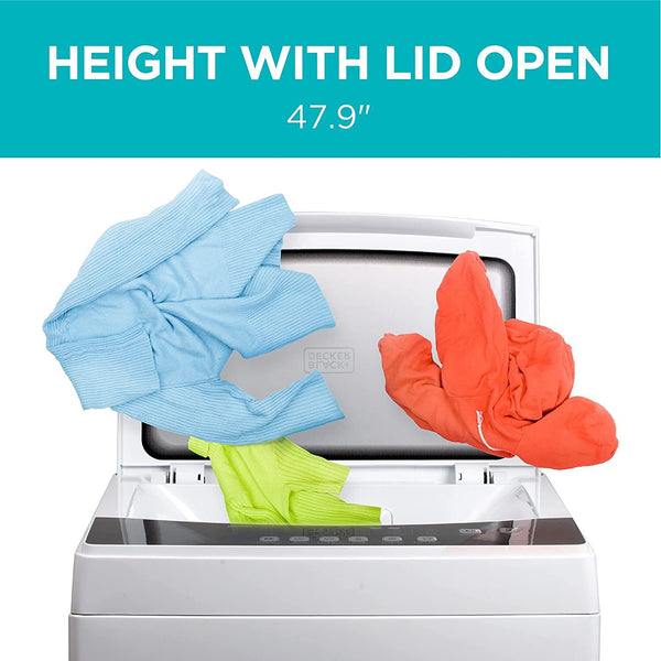 Black Decker 1.6 Cu. Ft. Portable Washer