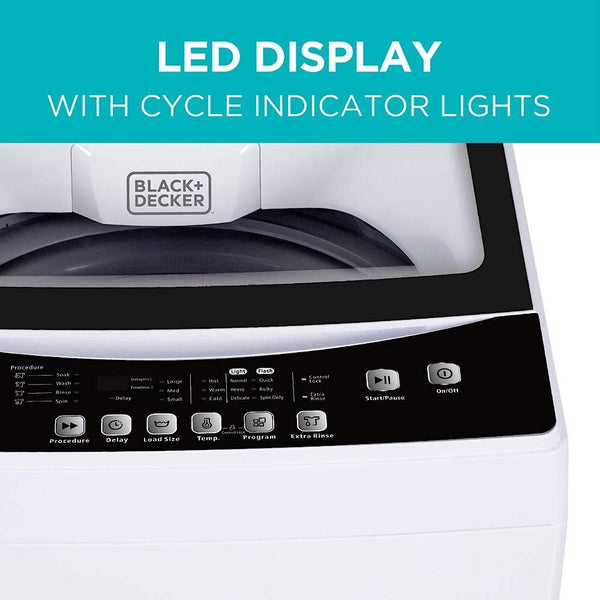 Black Decker 1.6 Cu. Ft. Portable Washer