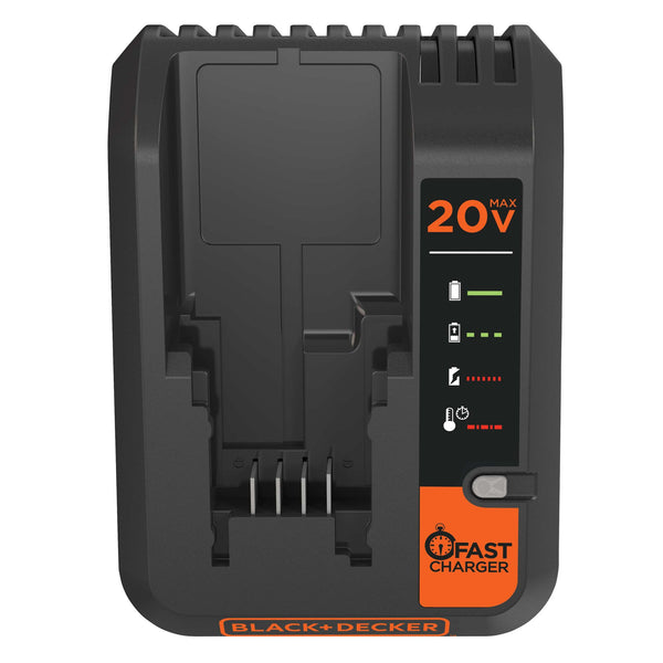 Black Decker 12-20V MAX* Lithium Fast Charger