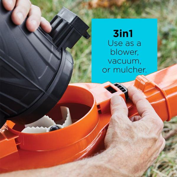 Black Decker 12 Amp Blower/Vacuum/Mulcher