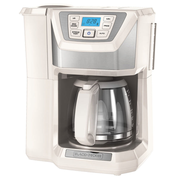 Black Decker 12-Cup Mill+Brew Coffee Maker