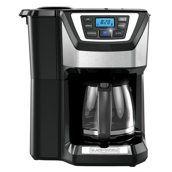 black decker 12-Cup Mill+Brew Coffee Maker