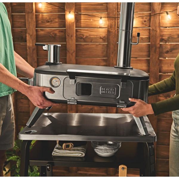 black decker 12 in. Pizza Oven Stand