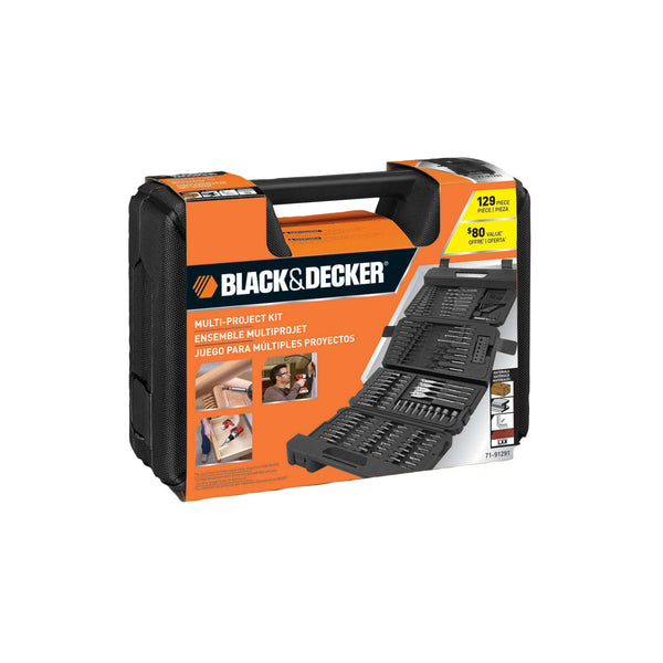 Black Decker 129-Pc. Complete Home Essentials Set