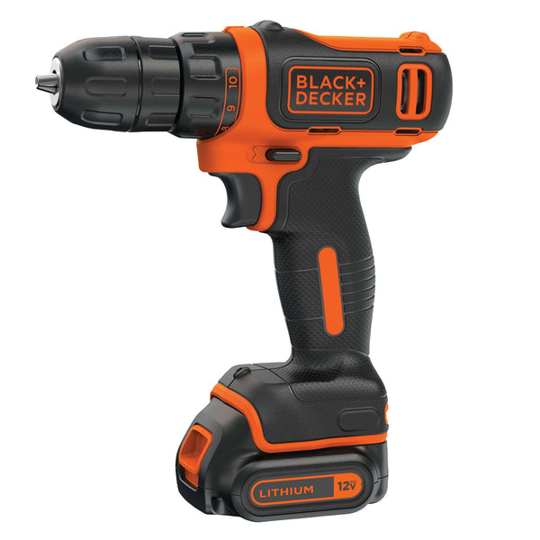 Black Decker 12V MAX* Cordless Lithium Drill/Driver