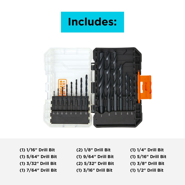 Black Decker 14pc Drill Set