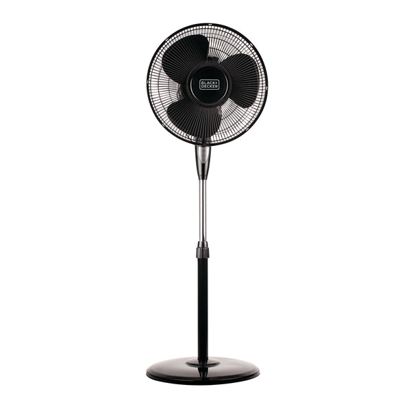 Black Decker 18 In. Stand Fan - Remote Round Base