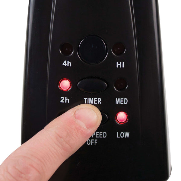 black decker 18 In. Stand Fan - Remote Round Base