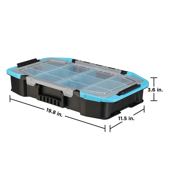 Black Decker 19in. Stackable Storage Organizer