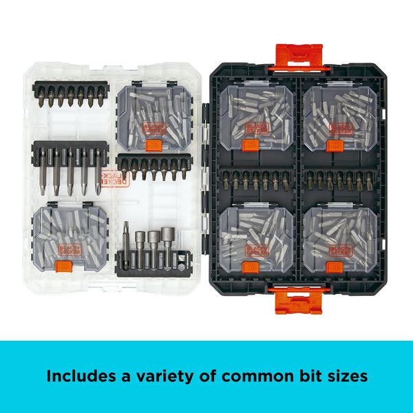 Black Decker 200Pc Screwdriving Set