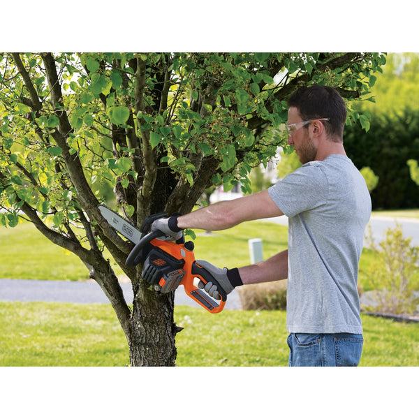 black decker 20V MAX* Cordless Chainsaw Kit 10-Inch