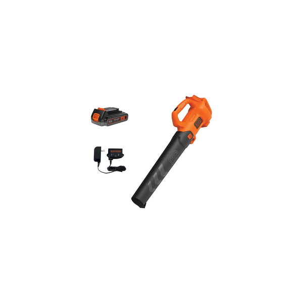 Black Decker 20V MAX* Cordless Leaf Blower Kit