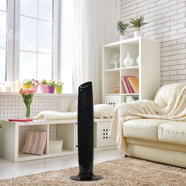 Black Decker 36 In. Digital Tower Fan With Remote