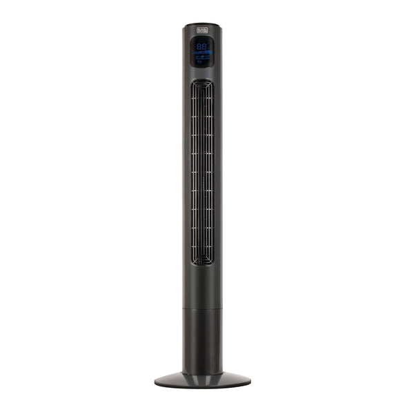 Black Decker 48 In. Tower Fan With Remote