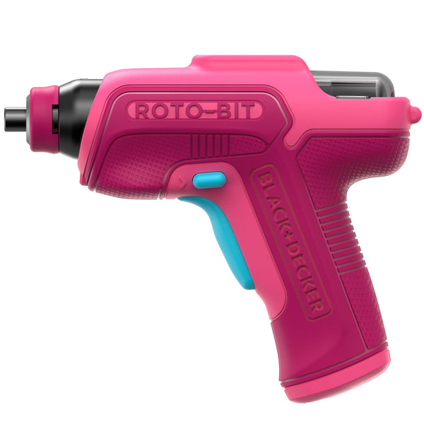 black decker 4V MAX* Rotobit Screwdriver (Pink & Pink)