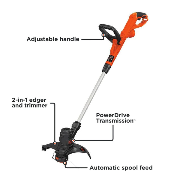 Black Decker 5.0 Amp 13" String Trimmer/Edger