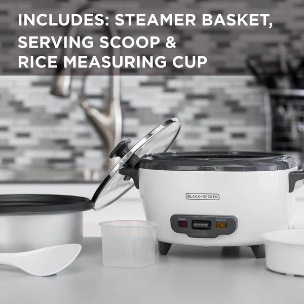 Black Decker 6-Cup Rice Cooker