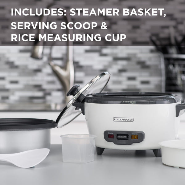 Black Decker 6-Cup Rice Cooker