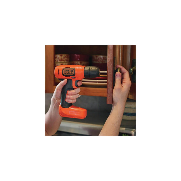 black decker 8V MAX* Cordless Drill Project Kit