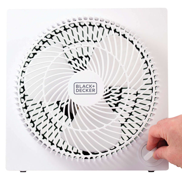black decker 9 In. Frameless Tabletop Box Fan