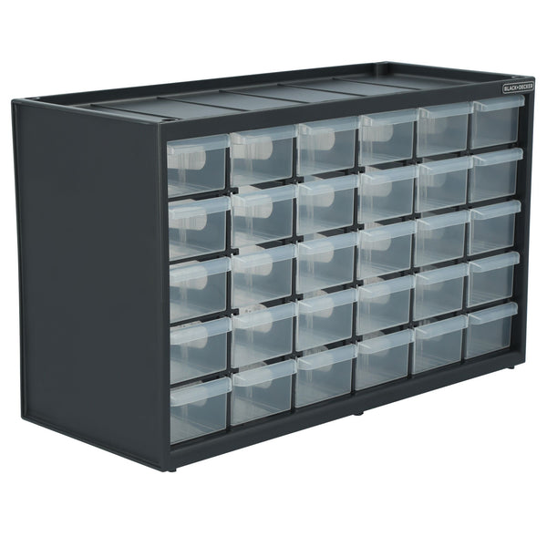 Black Decker Bd Small 30 Drawer Bin System Blk
