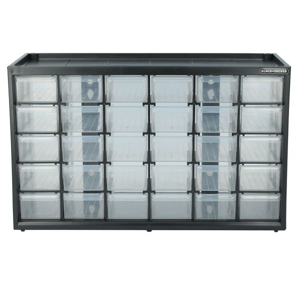 black decker Bd Small 30 Drawer Bin System Blk