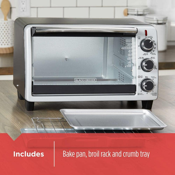 Black Decker Black & Decker Black Convection Oven 6-Slice Or 9-inch Pizza